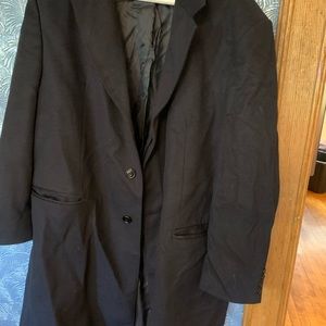 Dehavilland XXL Wool & Cashmere Luxury Full Length Big & Tall Mens CoatLike New
